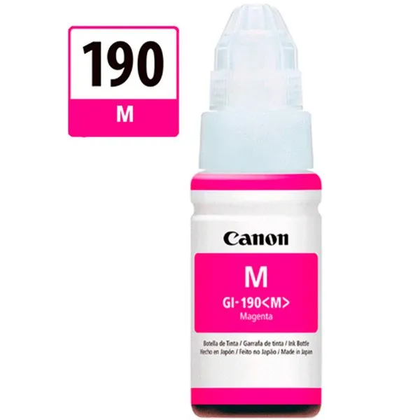 Garrafa Refil de Tinta Canon Vermelho GL-190 - 7K - 0669C001AA