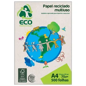 Resma de Papel A4 75G Eco Millennium Jandaia