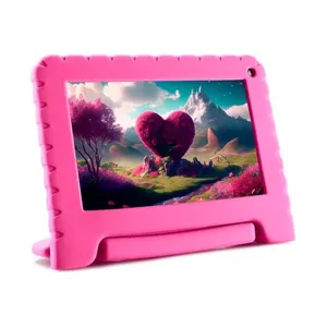 Tablet Infantil Kid Pad Rosa Multilaser 4GB RAM + 64GB + Tela 7 pol + Wi-fi + Android 13 Quad Core Multi - NB411