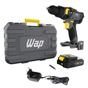 Furadeira Parafusadeira de Impacto 3/8" 21V 1 Bateria K21 ID01 Wap Furadeira Parafusadeira de Impacto 3/8" 21V 1 Bat K21 ID01 Wap