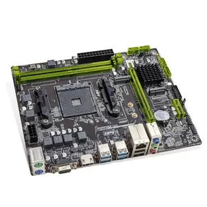 Placa-Mãe Get AMD Ryzen AM4 A320S DDR4, Suporte até 5° Geração, M.2 NVME SATA III