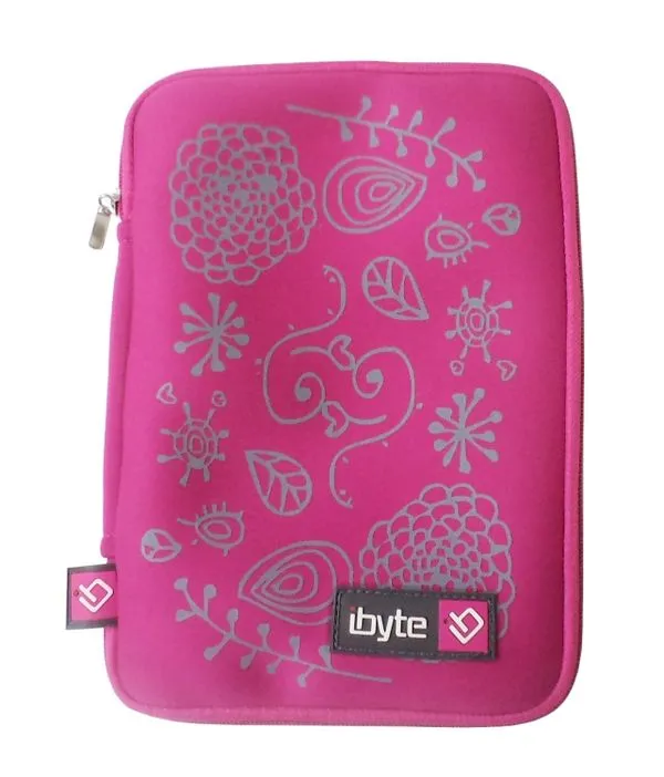 Pasta para Netbook 10" Ibyte Graphic Rosa em Neoprene