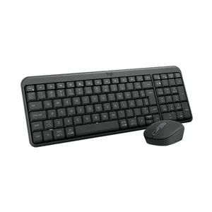 Combo Teclado e Mouse Sem Fio Logitech MK250 Bluetooth com Design Compacto, Mouse Ambidestro, Layout ABNT2, Compatível PC e Mac - Grafite