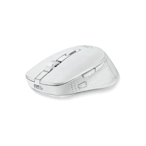 Mouse Sem Fio Bluetooth Get Silence Branco, 7 botões, 1600DPI Mouse Sem Fio USB Get Silence Branco, 7 botões, 1600DPI