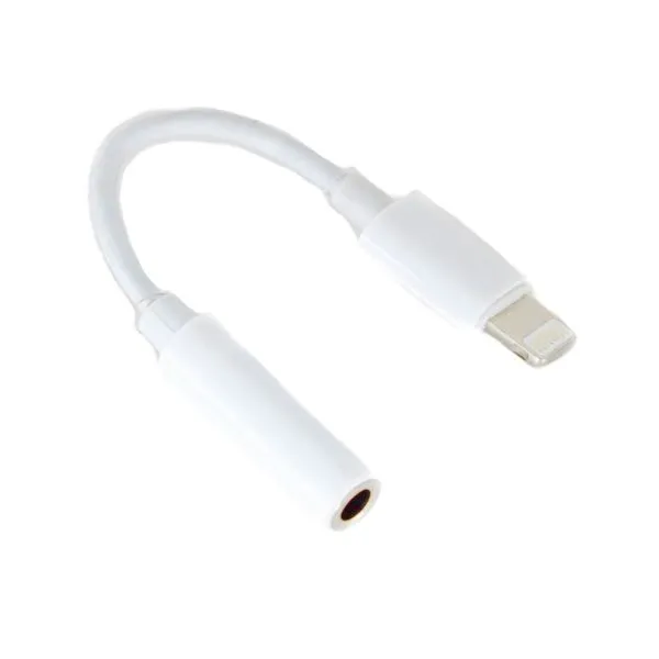 Cabo Adaptador de iPhone Lighting para Fone de Ouvido P2 BR Cabo