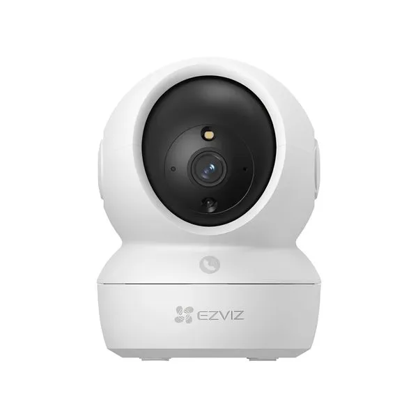 Câmera Residencial Inteligente Ezviz 2MP, Full HD 1080p, Wi-Fi, Visão Noturna - CS-H6C-R105-1L2WF