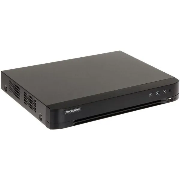 DVR Gravador Hikvision, Full HD, 8 Canais, 5 MP - iDS-7208HUHI-M1/S