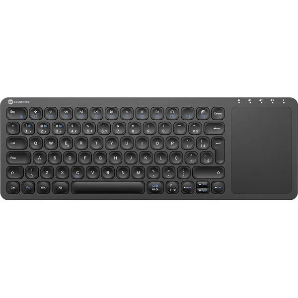 Teclado sem Fio Bluetooth Prime com Touchpad | Goldentec