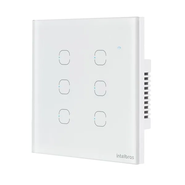 Interruptor SMART WI-FI Touch 6 Teclas Branco EWS 1006 4850030