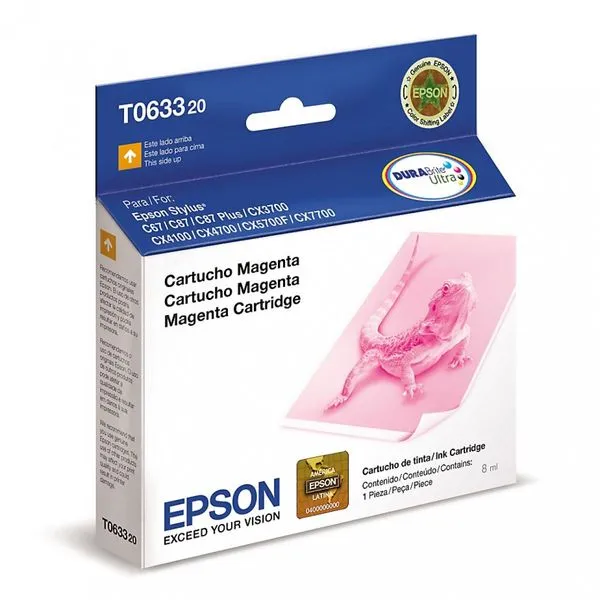 Cartucho Epson T063320 Magenta-02091-02091-02091