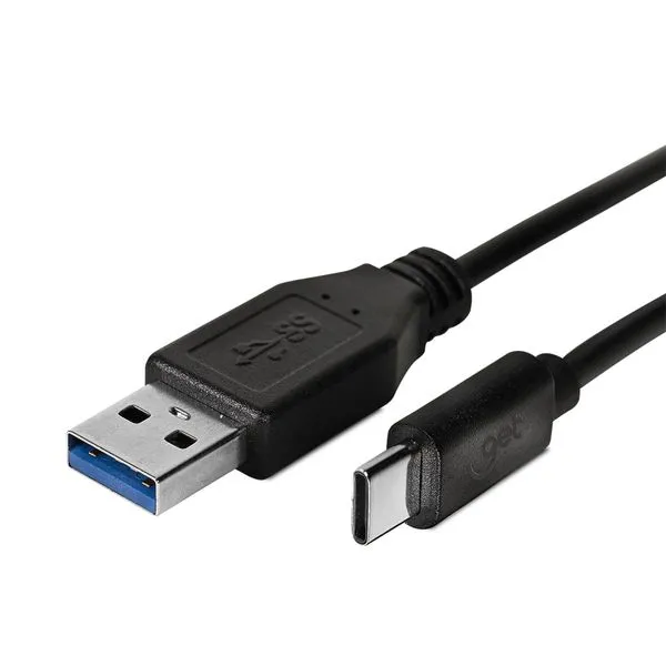Cabo USB-C para USB 3.1, 1,5m Preto Get