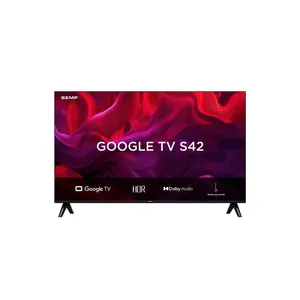 Smart TV 43'' Semp S42 FHD Wi-Fi e Bluetooth integrados, HDR10, Dolby Audio, HDMI Bivolt