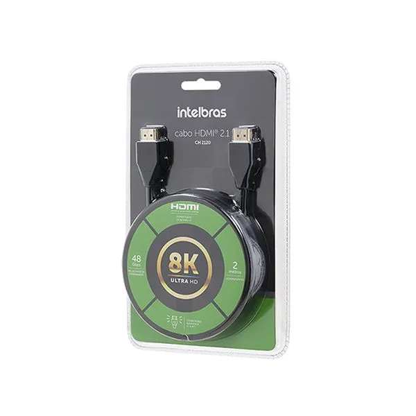 Cabo Conector HDMI 2.1 - 2M CH2120 Intelbras