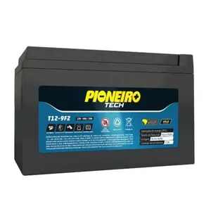 Bateria Para Nobreak Pioneiro 12V 9Ah - T12-9F2