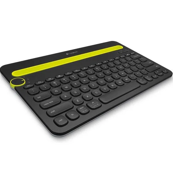 Teclado Sem Fio Logitech K480, Bluetooth, Multi-Device, US, Cinza - 920-006348