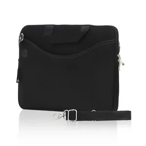 Case para Notebook 15.6" Travel com Bolso e Alça - Preta | Goldentec