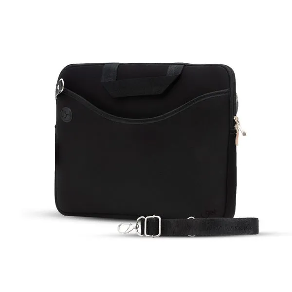 Case para Notebook 15.6" Get Travel com Bolso e Alça Preta