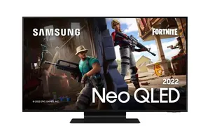 Smart Tv 50" Samsung Gaming Neo QLED 4K 50QN90B 2022, Mini Led, Painel 144hz, Processador com IA, Som em Movimento, Tela sem limites