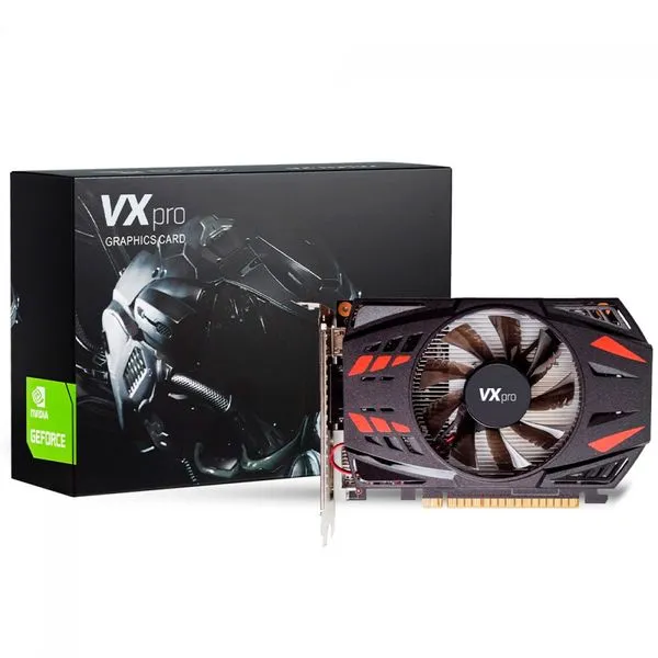 Placa de Vídeo Gamer VXPRO NVIDIA GeForce GTX750 Ti 4GB GDDR5 128-Bit - GTX750TI-4GD5