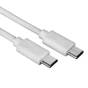 Cabo USB-C para USB-C 1.5m Get Branco