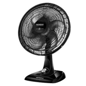 Ventilador de Mesa Super Power com 6 Pás 40cm 60W Mondial Ventilador de Mesa Super Power Preto com 6 Pás 40cm 60w 220V