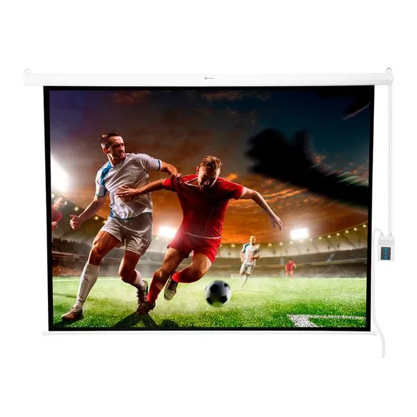 Tela de Projeção Elétrica 200x150cm 220V | Goldentec