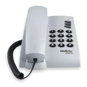 Telefone Fixo Pleno Branco Intelbras (PLENO)