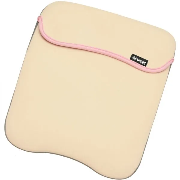Pasta Neoprene Dupla Face para Netbook 10" Rosa / Bege - Maxprint (60557-1)