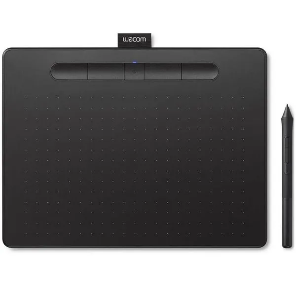 Mesa digitalizadora - Wacom Média Bluetooth Preta Intuos - CTL6100WLK0