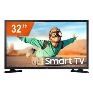 Samsung Smart TV 32 polegadas LED HD LH32BETBLGGXZD, Wi-Fi, 2 HDMI 1 USB