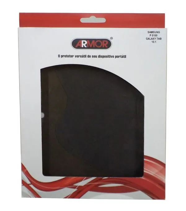 Case para Galaxy Tab 10.1 P5100 em TPU - Grafite S