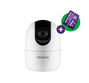 Câmera Inteligente Wi-Fi IM4 C com MicroSD 32GB Branco Intelbras