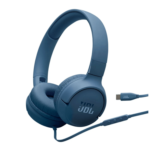 Fone de Ouvido JBL Tune T520C, USB-C, Azul - JBLT520CBLU