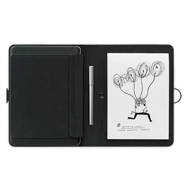 Bloco de notas digital com estojo Bamboo Spark - Wacom - CDS600P