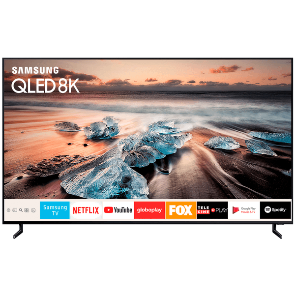 Smart TV QLed 75'' Samsung 8K, USB, HDMI, Wi-Fi, Bluetooth® - QN75Q900RBGXZD