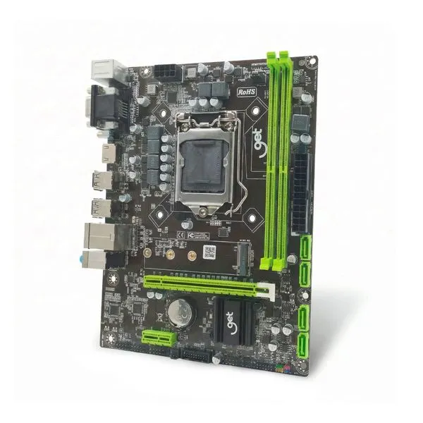 Placa-Mãe Get H310 DDR4 M2, Suporta Intel 8ª/9ª gerações até 32GB, SATA, NVMe