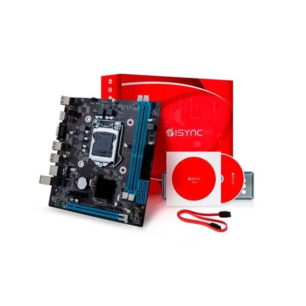 Placa-Mãe ISync S1155 H61 CYB-20-GH61 16GB DDR3