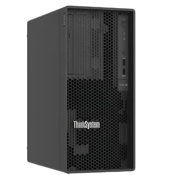 Servidor Lenovo ST50 V3, Intel Xeon E-2414, 16GB RAM, 2TB SSD, Sem Sistema Operacional - 7DF4A00UBR