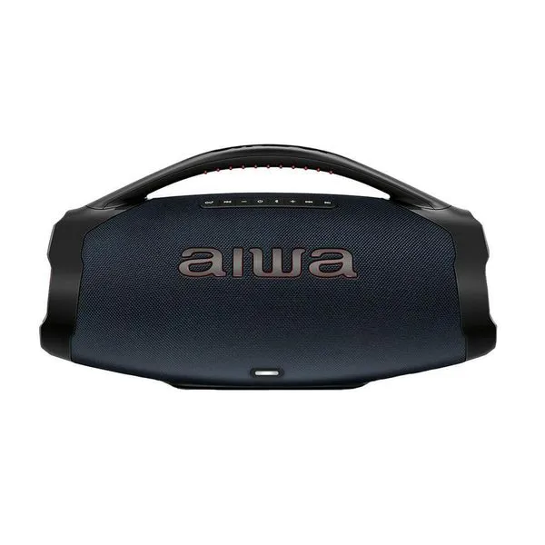 Caixa De Som Boombox Aiwa Light 200w Bluetooth - 9531-01 Azul