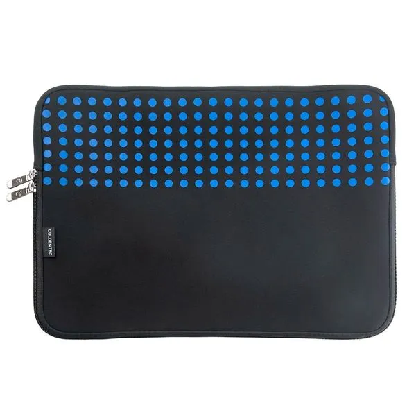 Case para Notebook 15" Goldentec Poá Neoprene Azul