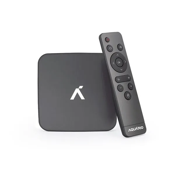 Smart TV Box Aquário 4K 16GB Android 11 - STV-3000PLUS