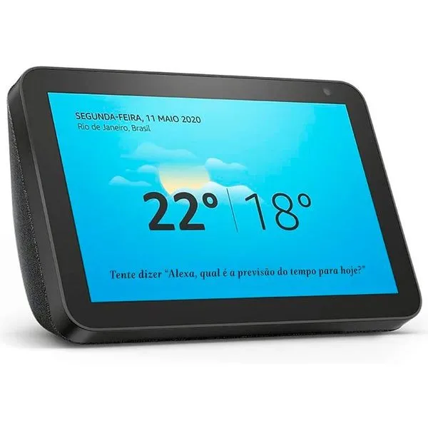 Amazon Smart Home Echo Show 8, Tela 8", Alexa, Preto - B07SG8F1QF