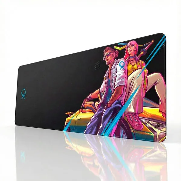 Mousepad Gamer OX Nitro com Base Antiderrapante