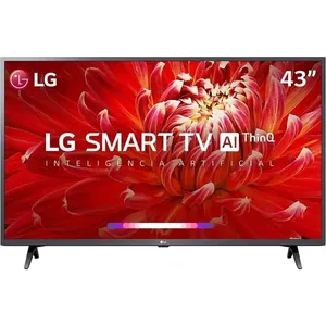 Smart TV Full HD LG 43" 43LM6370 Wi-Fi Bluetooth HDR ThinQ AI Cinza