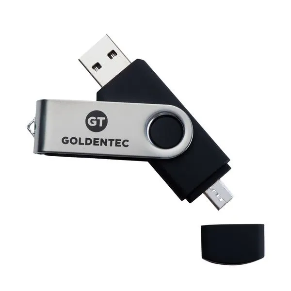 Pen Drive OTG 32GB Duo Preto