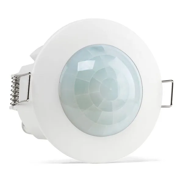 Sensor De Presença Fotocélula Para Iluminação Automático De Embutir Teto Intelbras ESP 360 E Bivolt