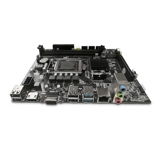 Placa-Mãe Get H110 DDR4 M.2 LGA 1151, Suporte Intel 6ª a 8ª Geração, SATA, HDMI, USB 3.0, NVMe, Micro ATX