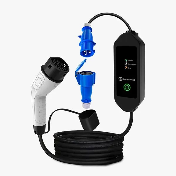 Carregador de Veículo Elétrico Portátil 7,4kW