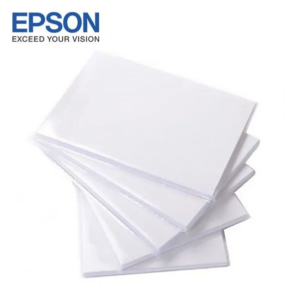 Papel Fotográfico Glossy Epson 10x15cm - 100 Folhas