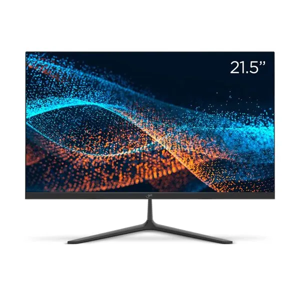 Monitor Office 21,5" Slim Get LED VA Full HD, 5ms, 100Hz, VGA/HDMI, Preto